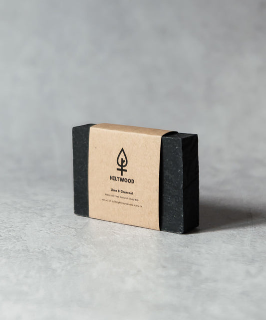 Lime & Charcoal Natural Soap Bar